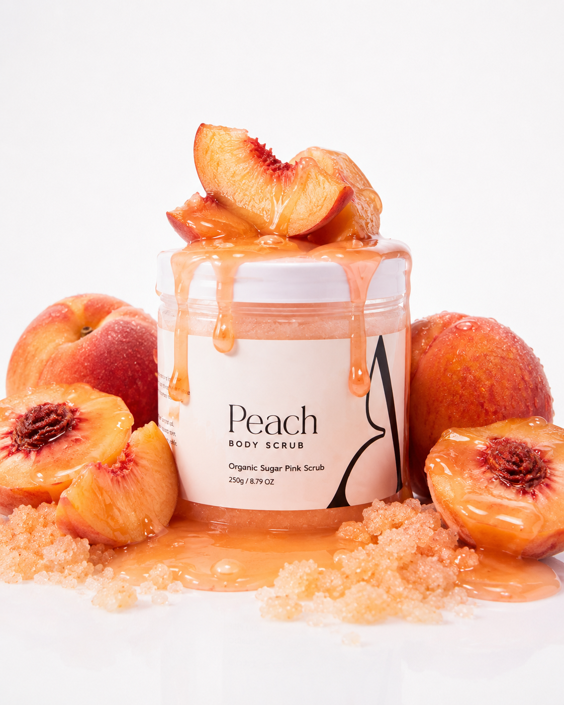 Peach Hand & Body Scrub